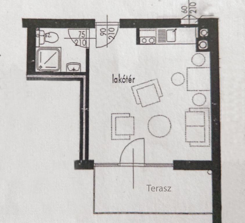 Mandarin Wellness Apartman Siofok Bagian luar foto